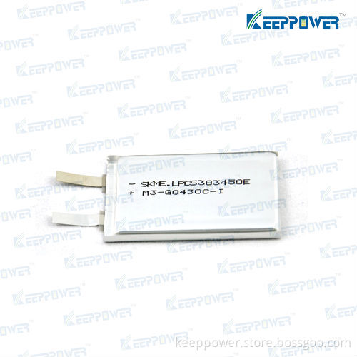 383450 840mAh - LPCS383450 383450 li-polymer batteries for SKC